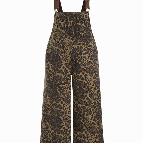 Cider Leopard Overalls - Picture 3 of 3